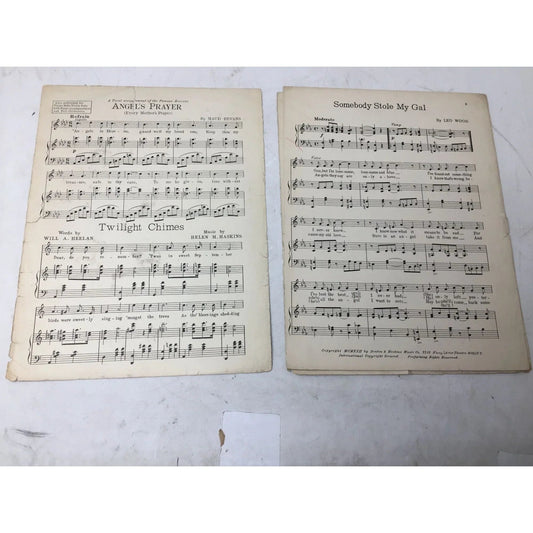 ''SOMEBODY STOLE MY GAL'' by Leo Wood - A+ Stuff - SHEET MUSIC - A+ Stuff