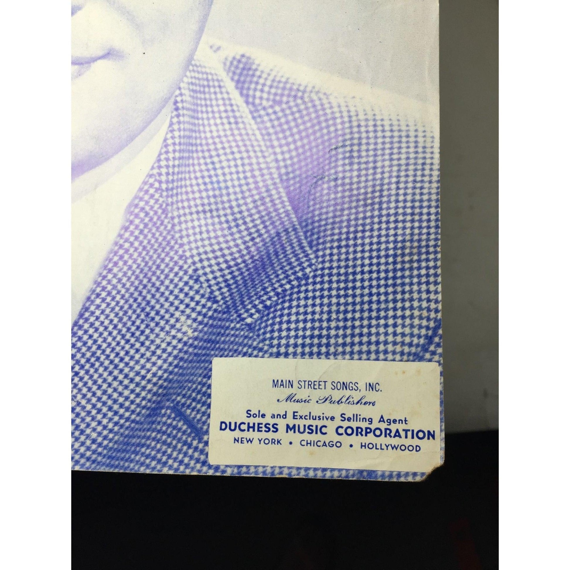 ''Someday (You'll want me to want you)'' by Jimmie Hodges - A+ Stuff - sheet music - A+ Stuff
