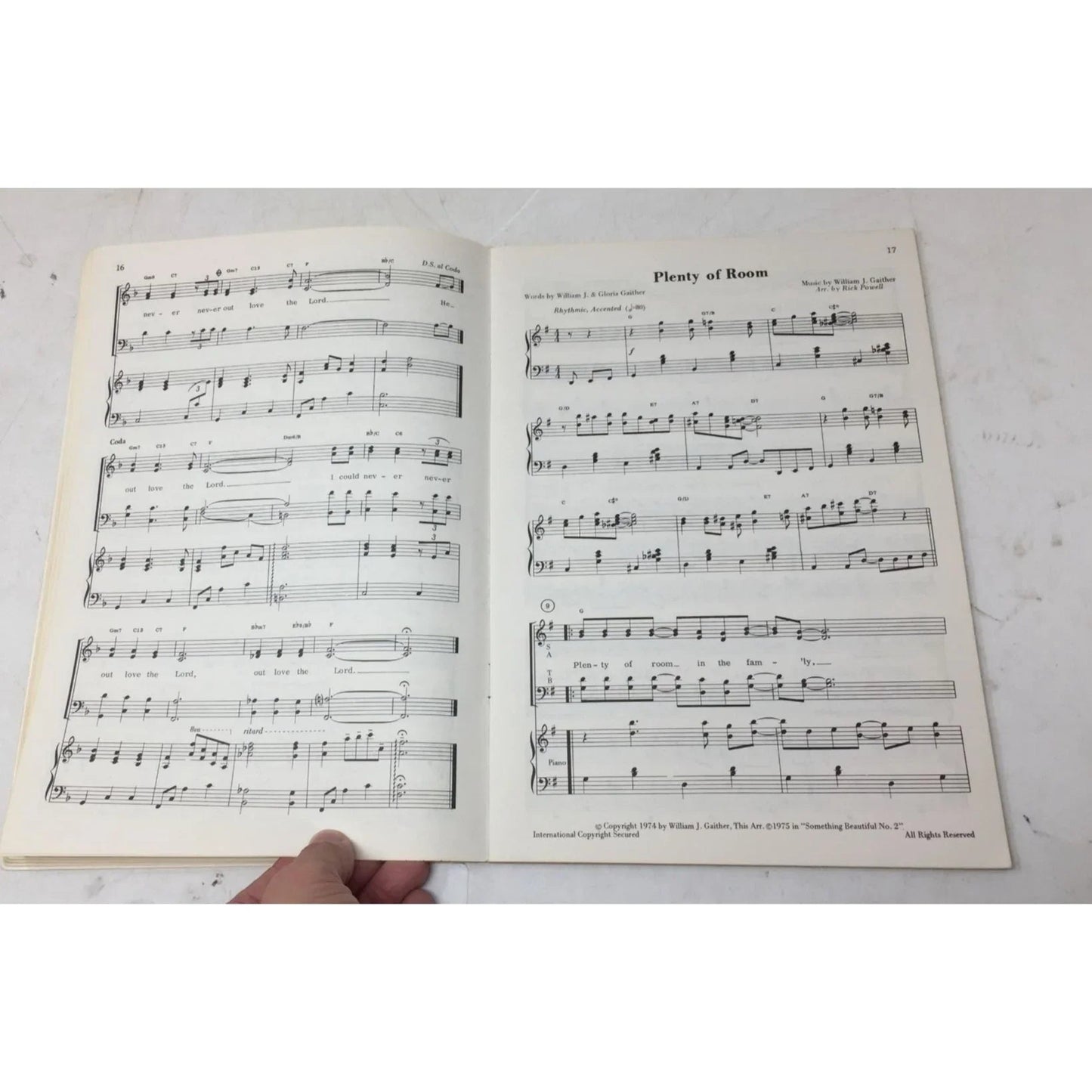 ''Something beautiful'' Choral Series 2 Songs by Bill & Gloria Gaither - A+ Stuff - Sheet Music - A+ Stuff
