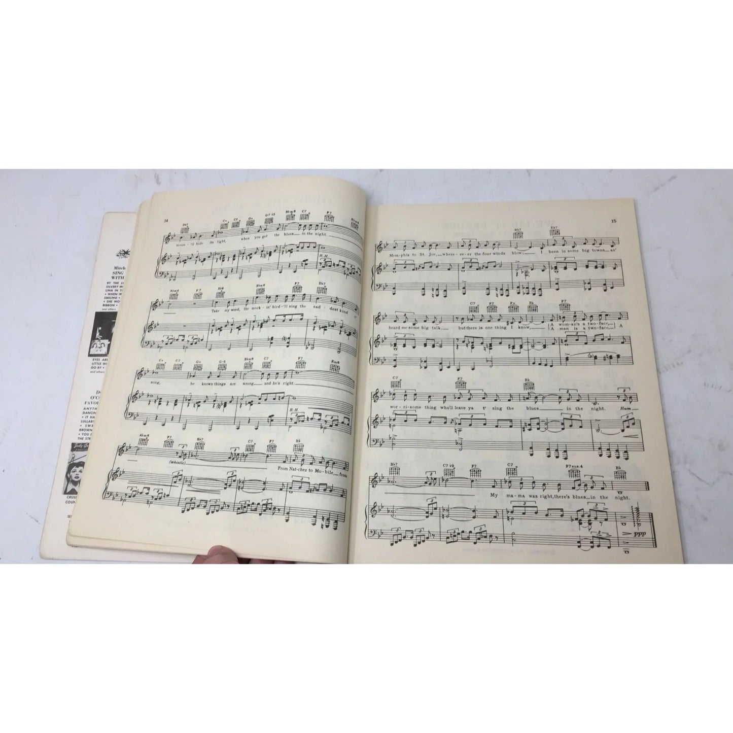 Song Hits of the Fabulous Forties Vintage Sheet Music Book - A+ Stuff - Sheet Music - A+ Stuff