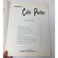Songs by... Cole Porter Chords symbols included Vintage Sheet Music book - Harms Inc - Sheet Music - A+ Stuff