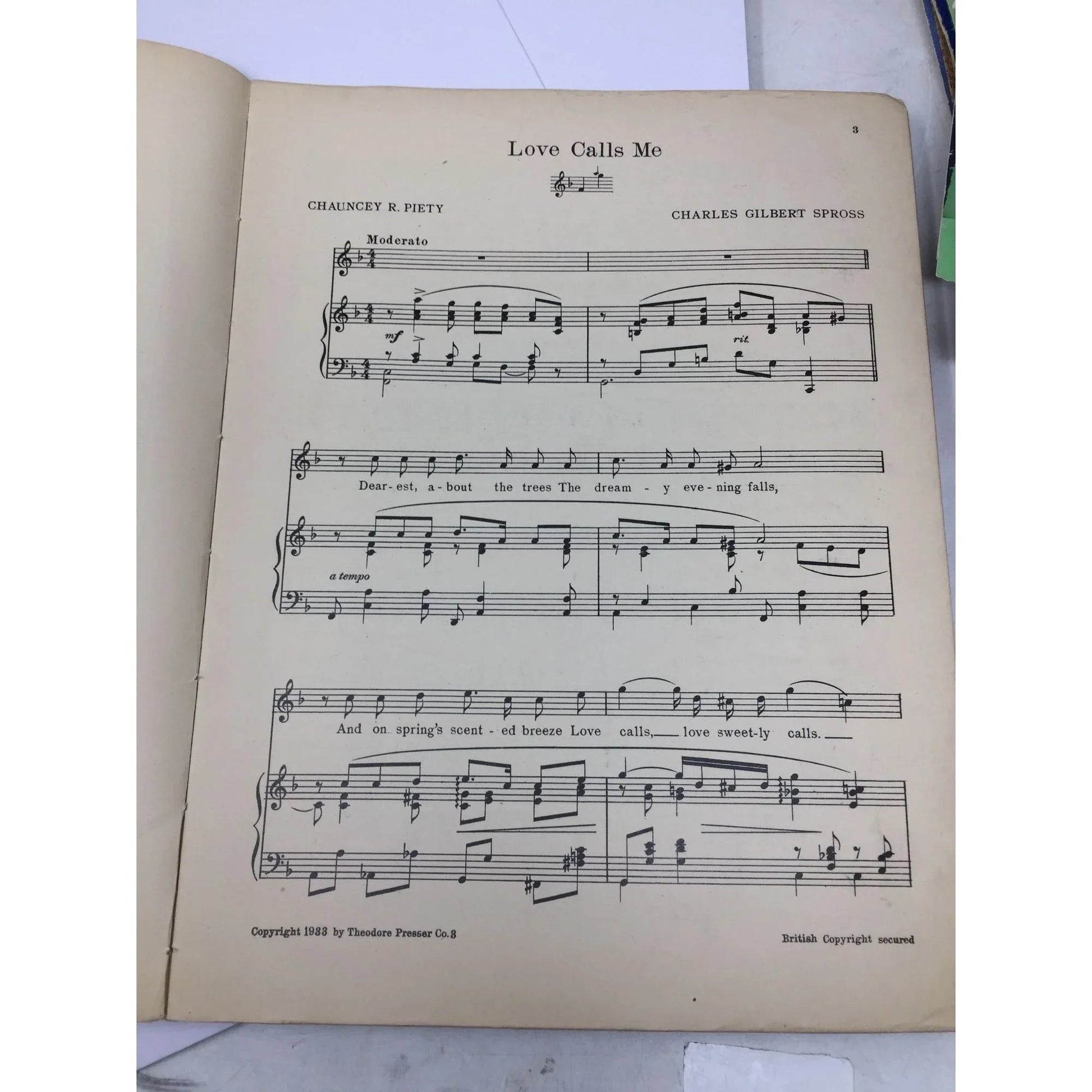 ''Songs of charm'' for high voice Sheet Music Book - A+ Stuff - SHEET MUSIC - A+ Stuff