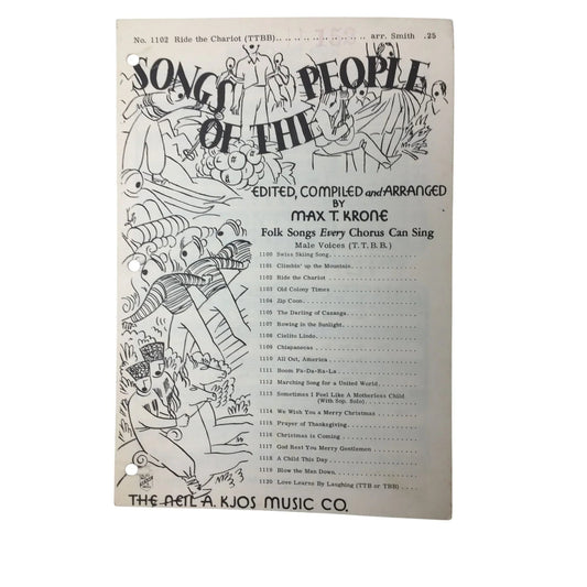 Songs of the People sheet music Book - A+ Stuff - SHEET MUSIC - A+ Stuff