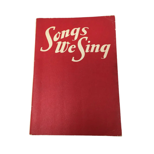 ''Songs We Sing'' Vintage 1940/1941 Sheet Music Book - A+ Stuff - sheet music - A+ Stuff