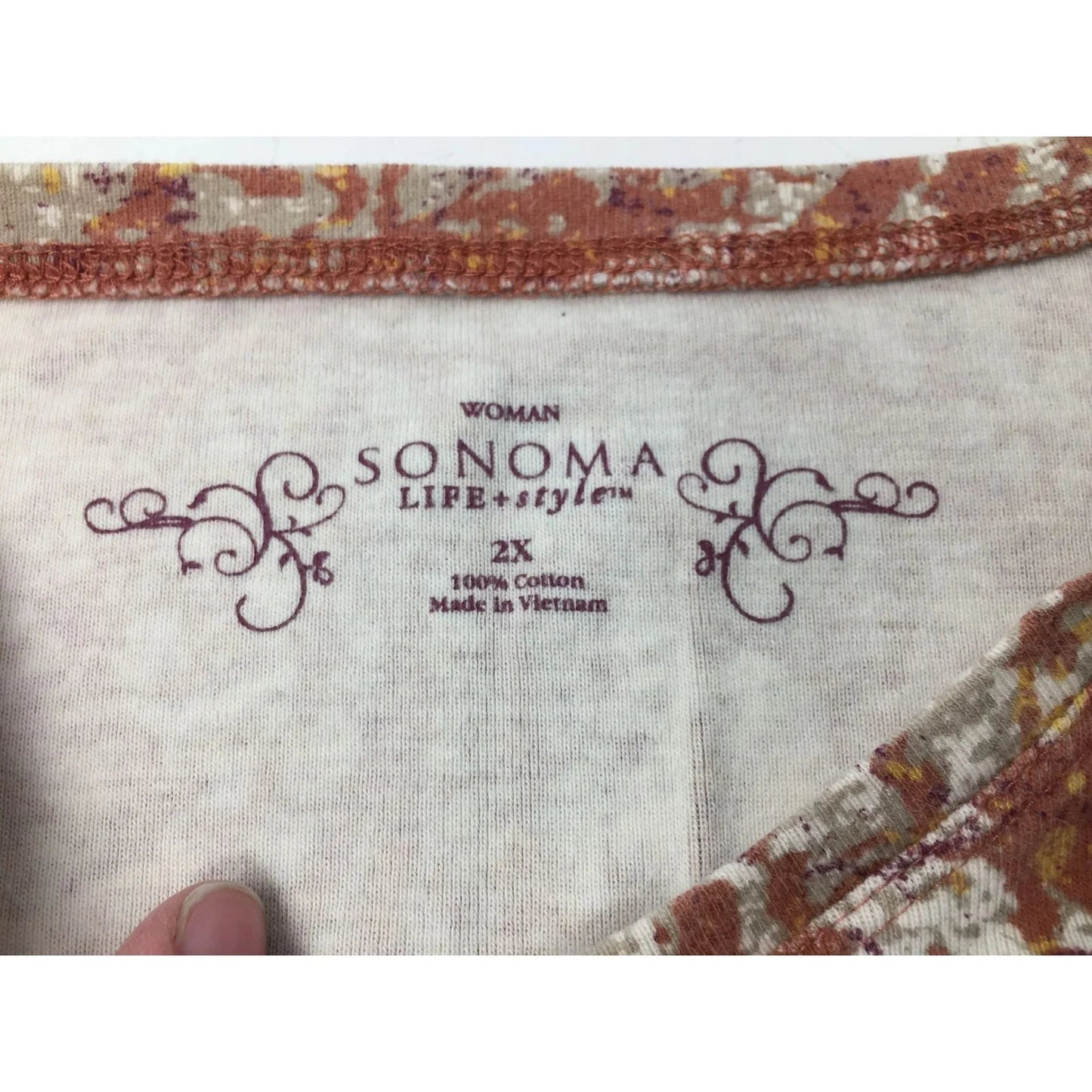 SONOMA Womens Size 2X Short Sleeve Tee Shirt - sonoma - Shirts & Tops - A+ Stuff