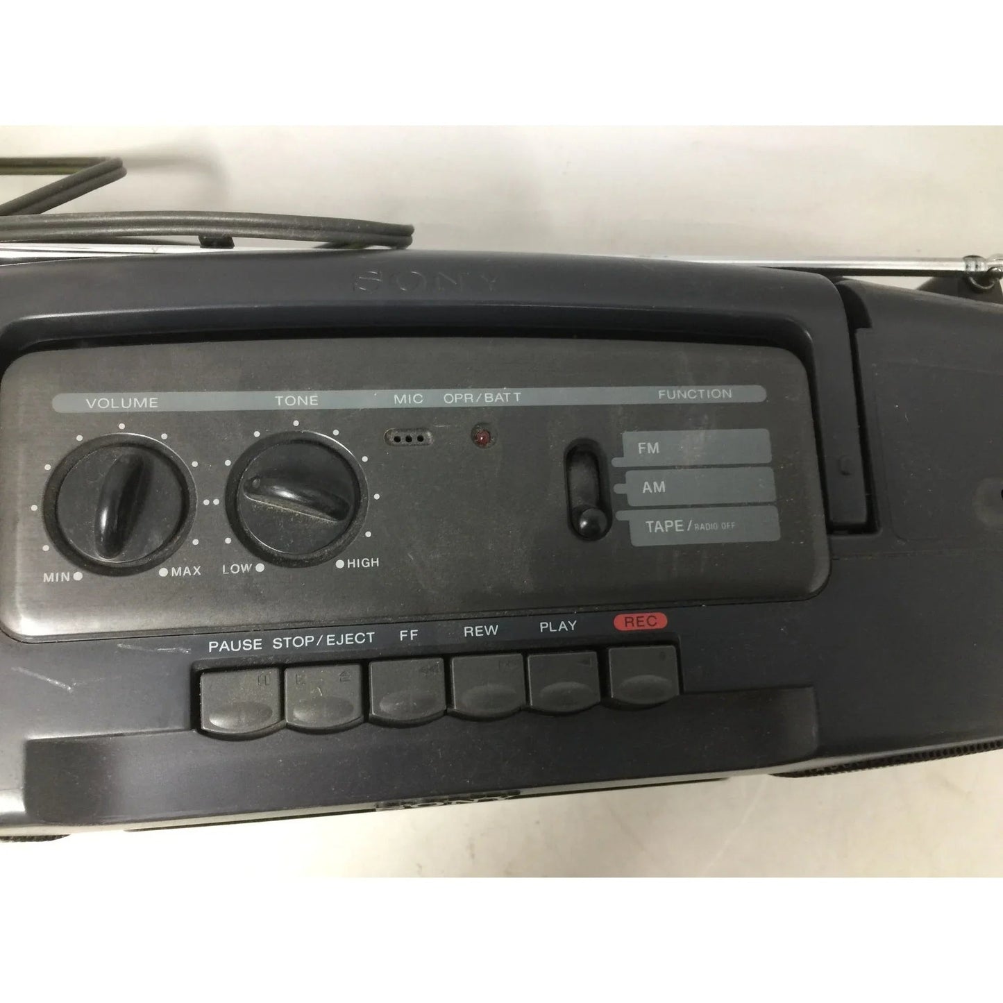 SONY 2 Way Speaker System Radio cassette corder - Powers on/Works! - A+ Stuff - Boomboxes - A+ Stuff