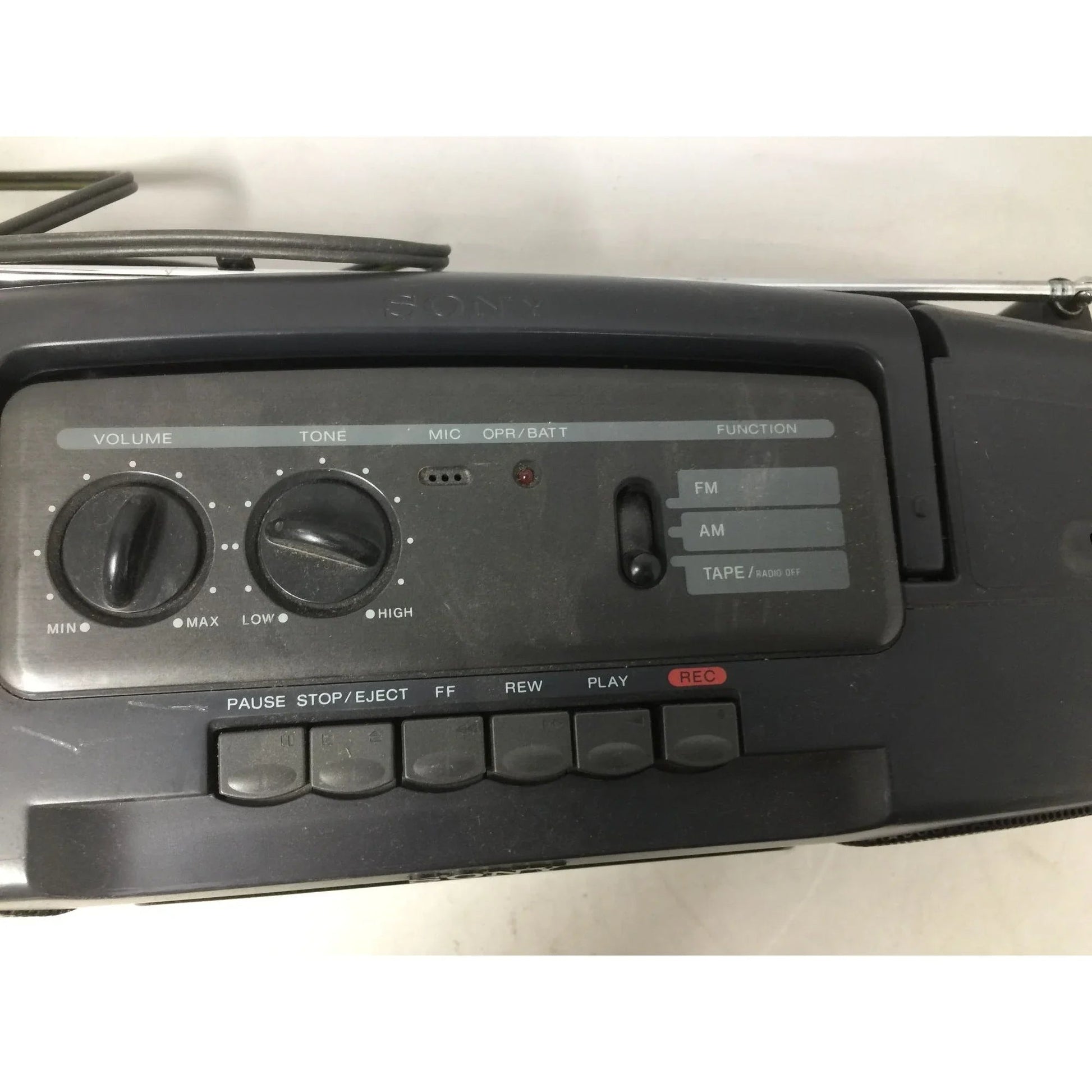 SONY 2 Way Speaker System Radio cassette corder - Powers on/Works! - A+ Stuff - Boomboxes - A+ Stuff