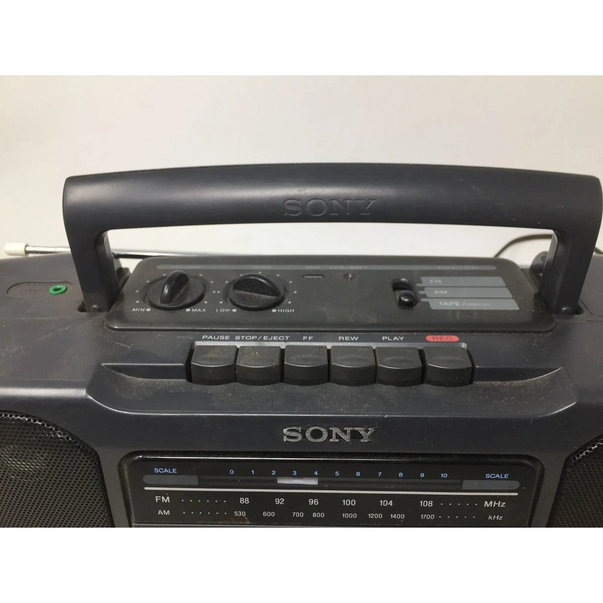 SONY 2 Way Speaker System Radio cassette corder - Powers on/Works! - A+ Stuff - Boomboxes - A+ Stuff