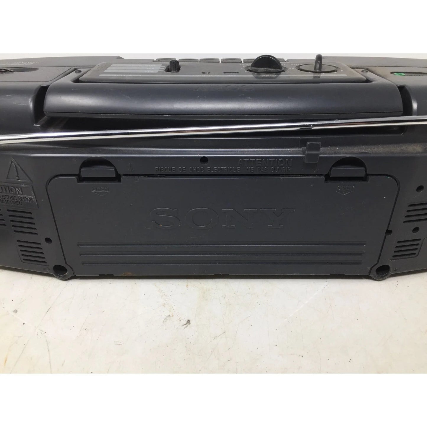 SONY 2 Way Speaker System Radio cassette corder - Powers on/Works! - A+ Stuff - Boomboxes - A+ Stuff