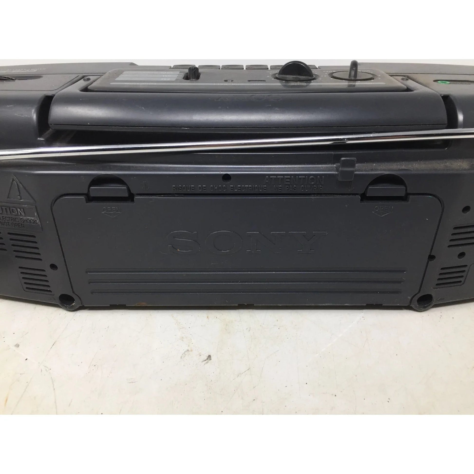 SONY 2 Way Speaker System Radio cassette corder - Powers on/Works! - A+ Stuff - Boomboxes - A+ Stuff