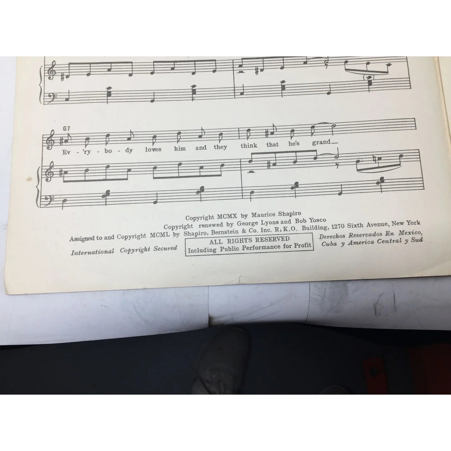 Spaghetti Rag by George Lyons and Bob Yosco - Vintage Sheet music book - A+ Stuff - sheet music - A+ Stuff
