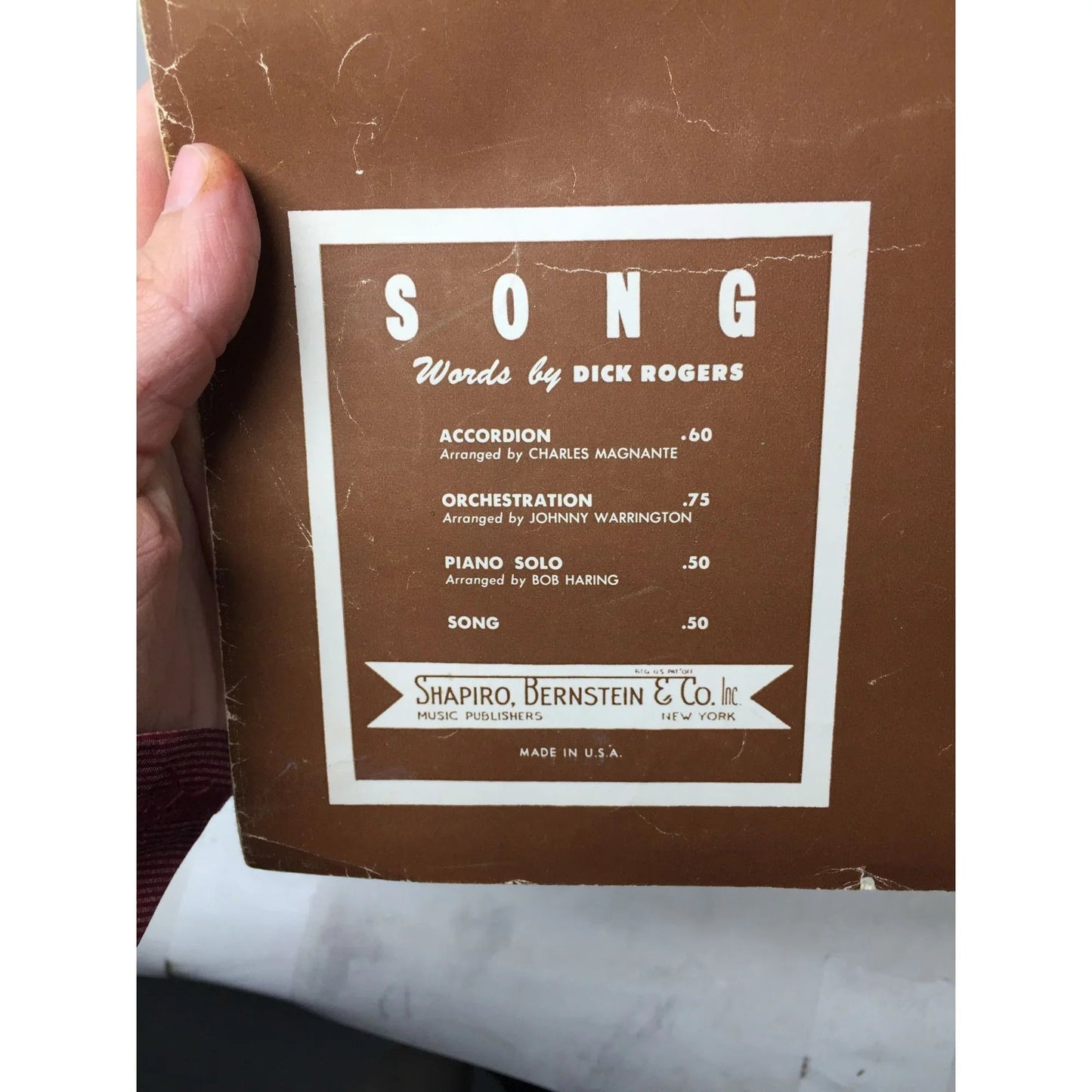 Spaghetti Rag by George Lyons and Bob Yosco - Vintage Sheet music book - A+ Stuff - sheet music - A+ Stuff