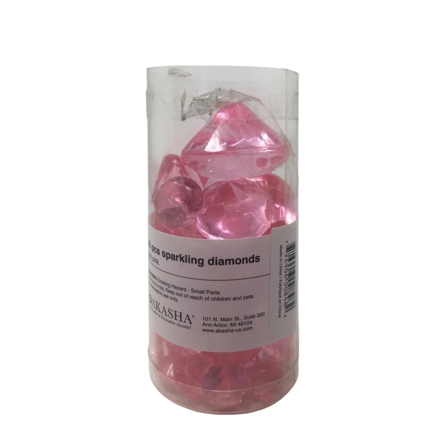 Sparkling Diamonds (Light Pink) Opened/Preowned in Original Container - A+ Stuff - Decor - A+ Stuff