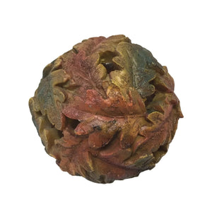 Sphere/Ball Of Leaves Fall or Thanksgiving Home Decor Piece