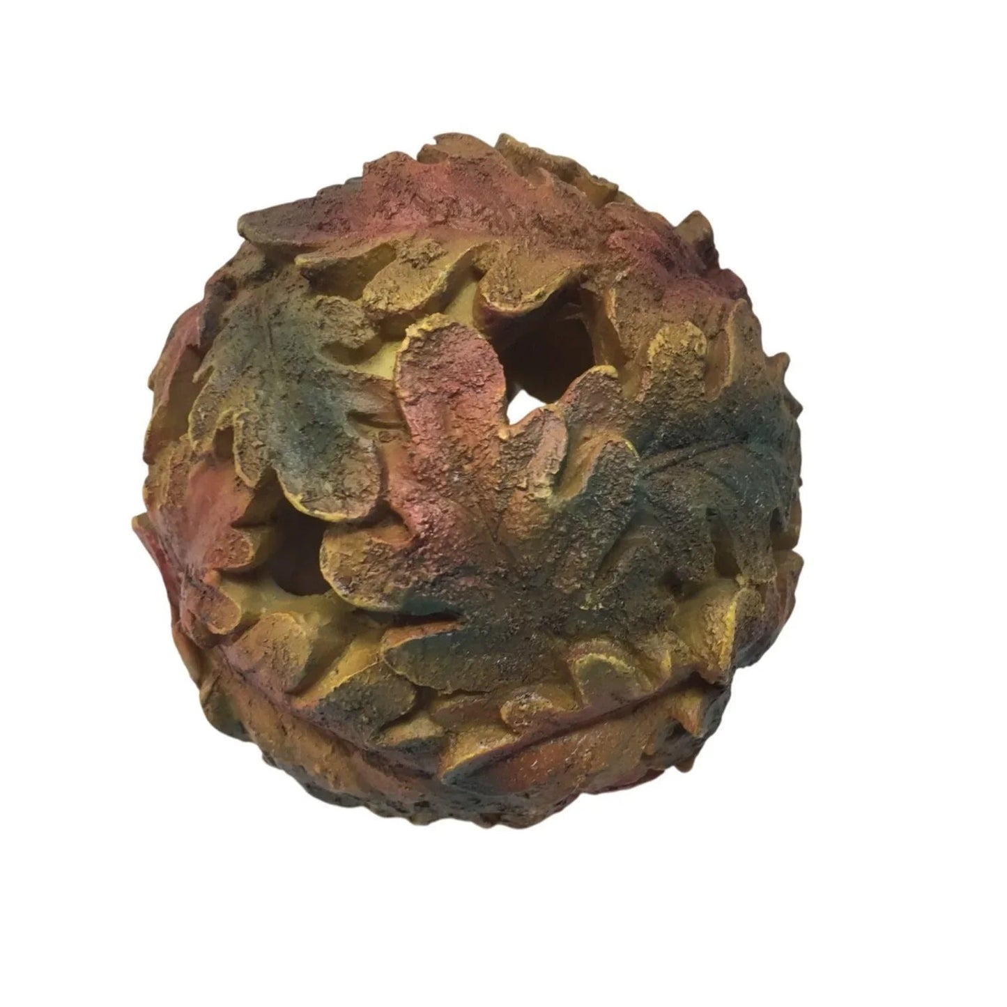 Sphere/Ball Of Leaves Fall or Thanksgiving Home Decor Piece - A+ Stuff - Holiday Table Decor - A+ Stuff