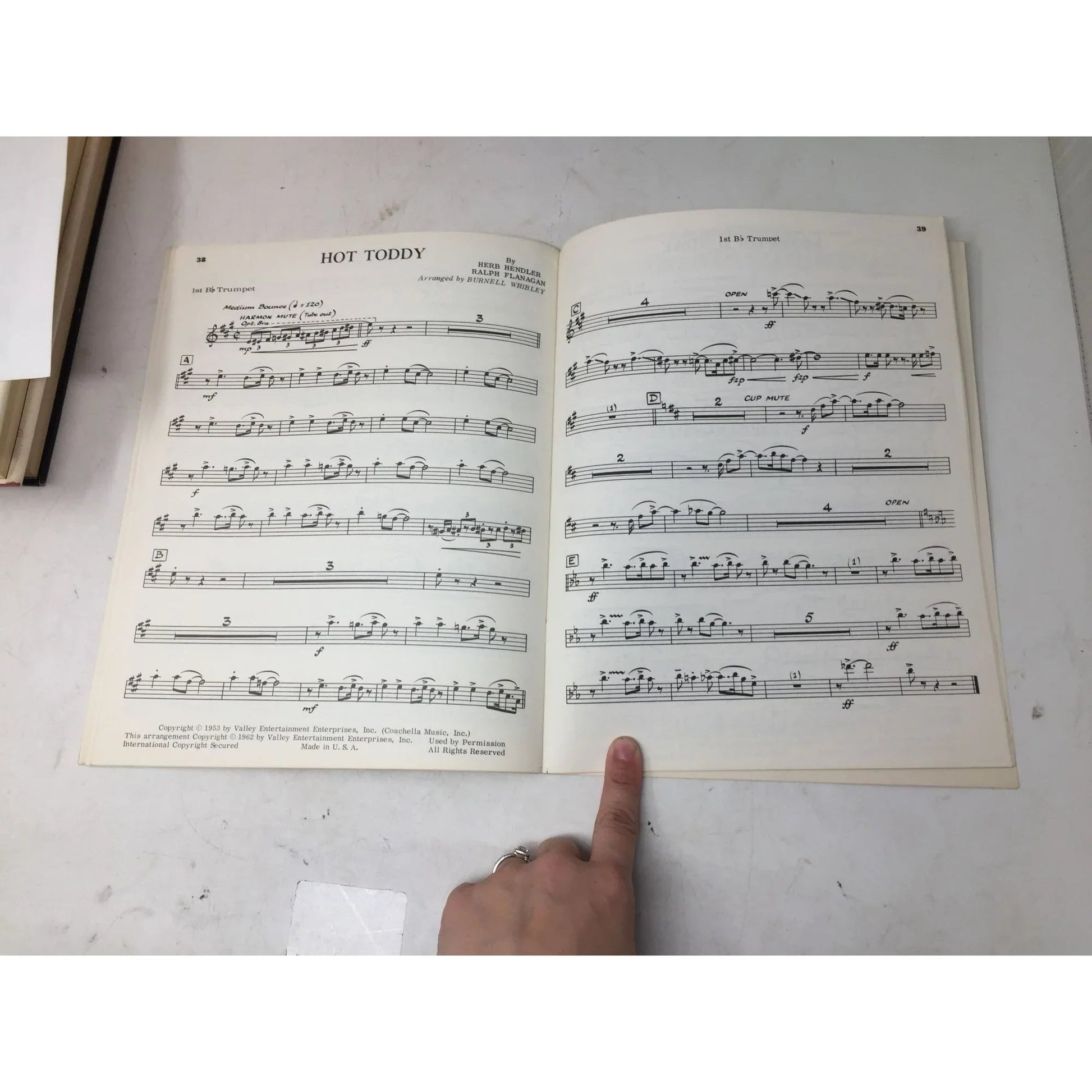 Stage Bands '65 (Complimentary) Vintage Sheet Music Song Book - A+ Stuff - SHEET MUSIC - A+ Stuff