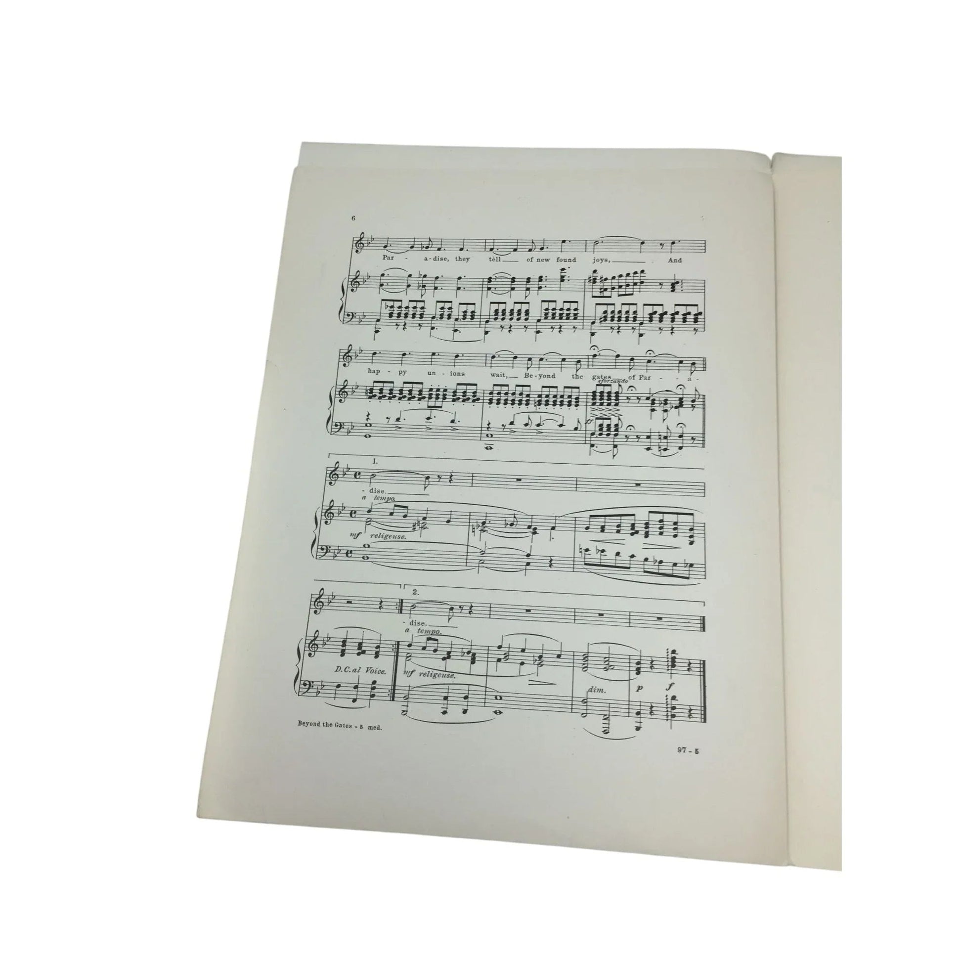 STANDARD AND POPULAR VOCAL SELECTIONS VINTAGE SHEET MUSIC - A+ Stuff - SHEET MUSIC - A+ Stuff