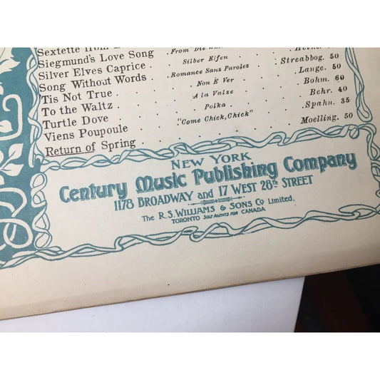 STANDARD FAVORITES FOR THE PIANO - CENTURY EDITION - A+ Stuff - SHEET MUSIC - A+ Stuff
