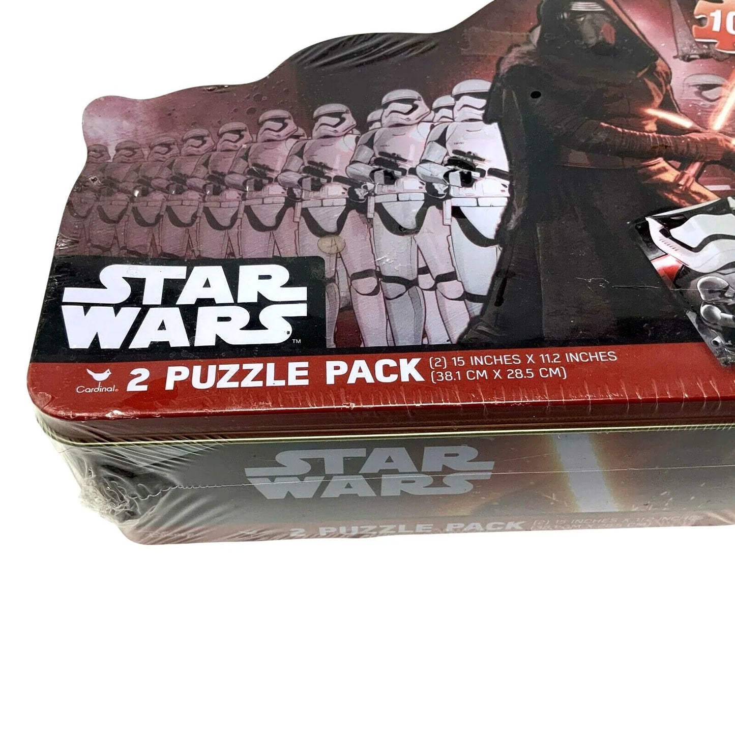 Star Wars the Force Awakens - 2 Puzzle Tin - Kylo Ren & Storm Troopers (100 pc each) - New & Sealed! - Disney - Games & Puzzles - A+ Stuff