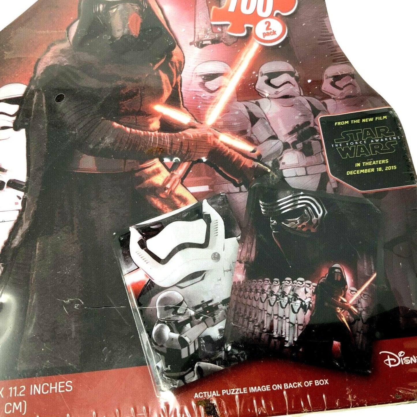 Star Wars the Force Awakens - 2 Puzzle Tin - Kylo Ren & Storm Troopers (100 pc each) - New & Sealed! - Disney - Games & Puzzles - A+ Stuff