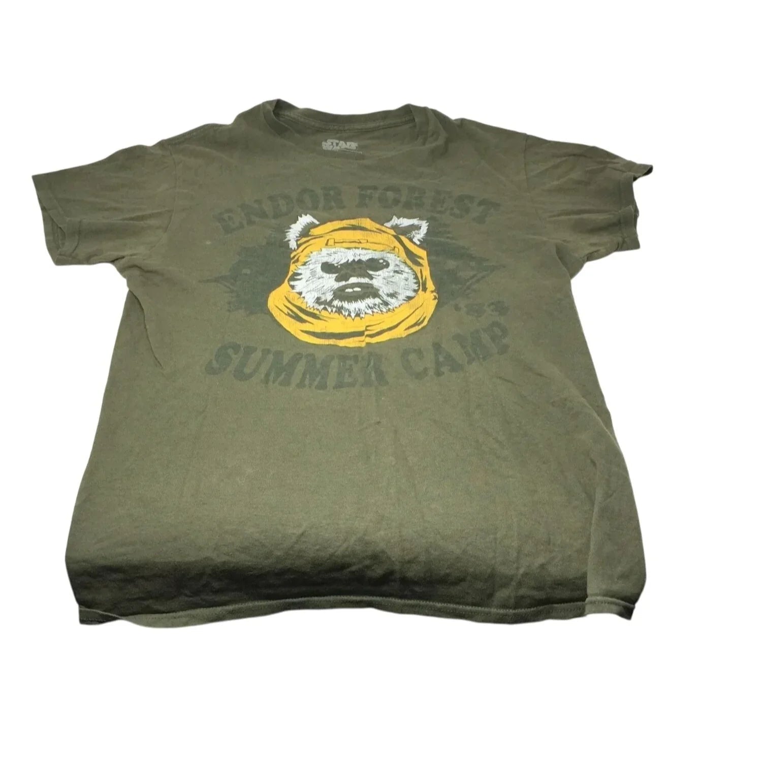Stars Wars ''Endor Forest Summer Camp'' Short Sleeved Tee Shirt Men's Size Large - A+ Stuff