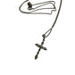 Sterling Silver Cross Necklace 20" Chain - Intricate Detailing - Unbranded - Necklace with Pendant - A+ Stuff