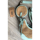 Steve Madden Bdaryll Crossbody / Shoulder bag - Frest Mint  with Round Tag Pouch NWT - A+ Stuff