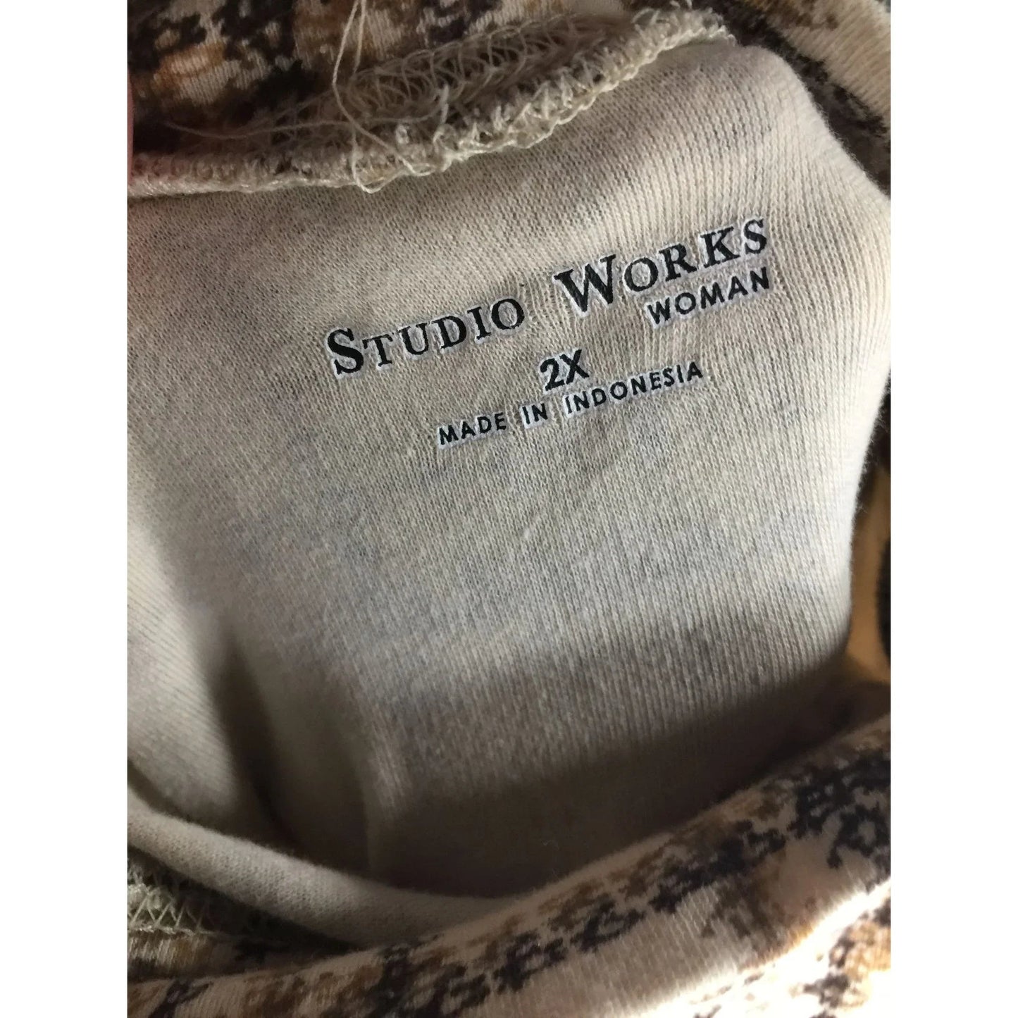 Studio Works Womens Size 2X Long Sleeve Shirt - STUDIO WORKS - Shirts & Tops - A+ Stuff
