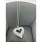 Stunning 1 Carat Baguette Diamond Heart Pendant - Necklace with Pendant - A+ Stuff