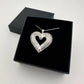 Stunning 1 Carat Baguette Diamond Heart Pendant - Necklace with Pendant - A+ Stuff