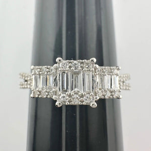 Stunning 1/2 Carat VS Lab Diamond Ring with Digital Appraisal Size 10