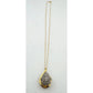 Stunning Pear cut 1.00 Carat Natural Diamond Necklace in 14kt Gold Overlaying Sterling Silver - A+ Stuff