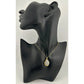Stunning Pear cut 1.00 Carat Natural Diamond Necklace in 14kt Gold Overlaying Sterling Silver - A+ Stuff