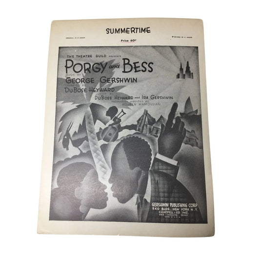 Summertime - The Theatre Guild Presents Porgy and Bess - A+ Stuff - SHEET MUSIC - A+ Stuff