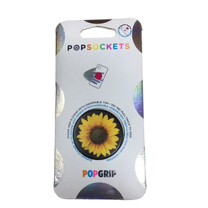 Sunflower Pop Socket Pop Grip- New