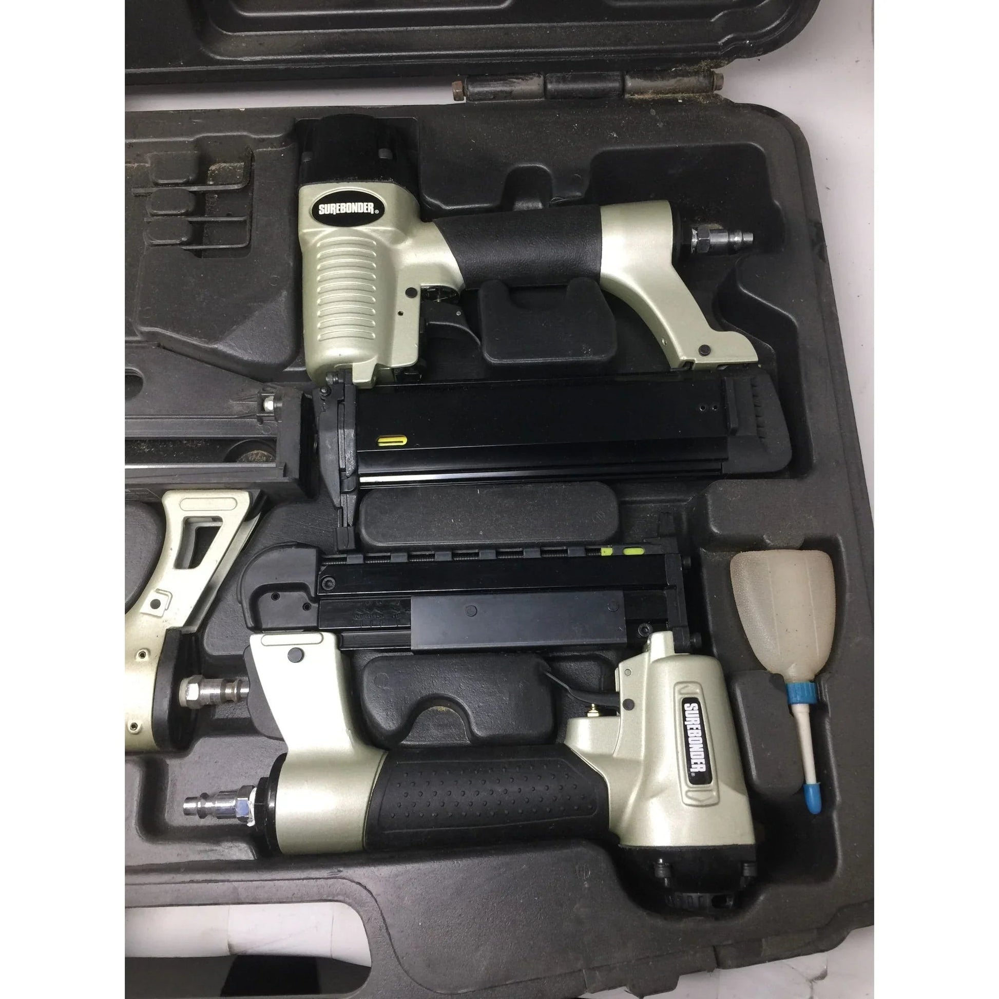 Surebonder Nailers with Nails In Black Case with Handle - surebonder - Tools - A+ Stuff