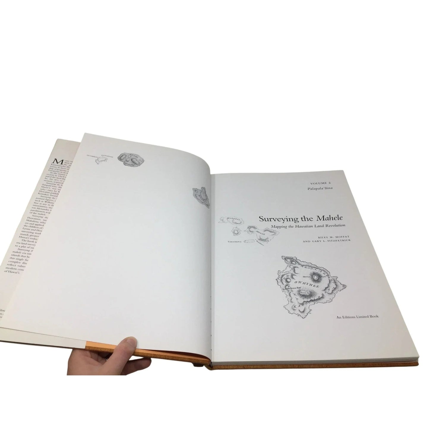 Surveying the Mahele: Mapping the Hawaiian Land Revolution by Riley M. Moffat and Gary L. Fitzpatrick. - unbranded - Vintage Books - A+ Stuff