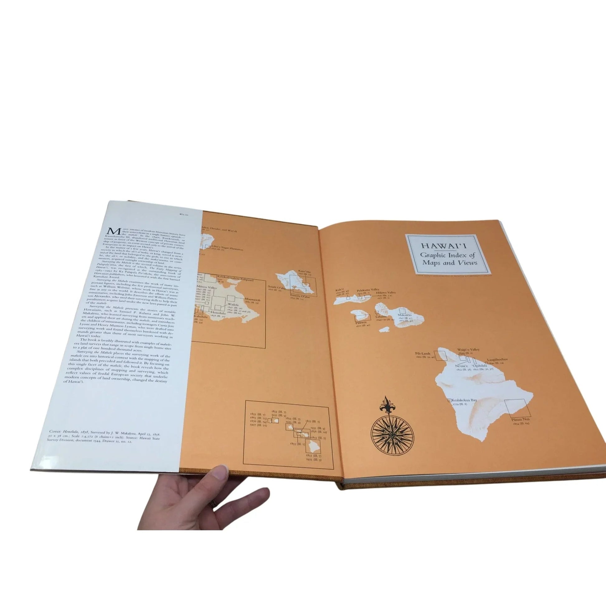 Surveying the Mahele: Mapping the Hawaiian Land Revolution by Riley M. Moffat and Gary L. Fitzpatrick. - unbranded - Vintage Books - A+ Stuff