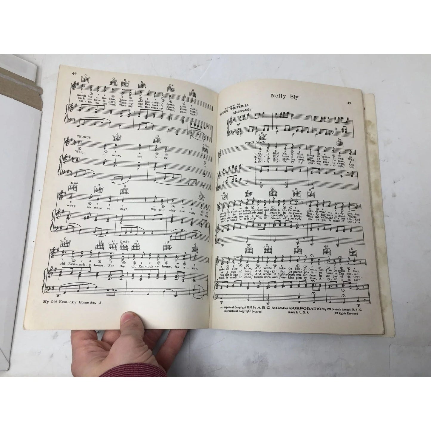 SWANEE RIVER ALBUM OF STEPHEN FOSTERS IMMORTAL SONGS - A+ Stuff - sheet music - A+ Stuff