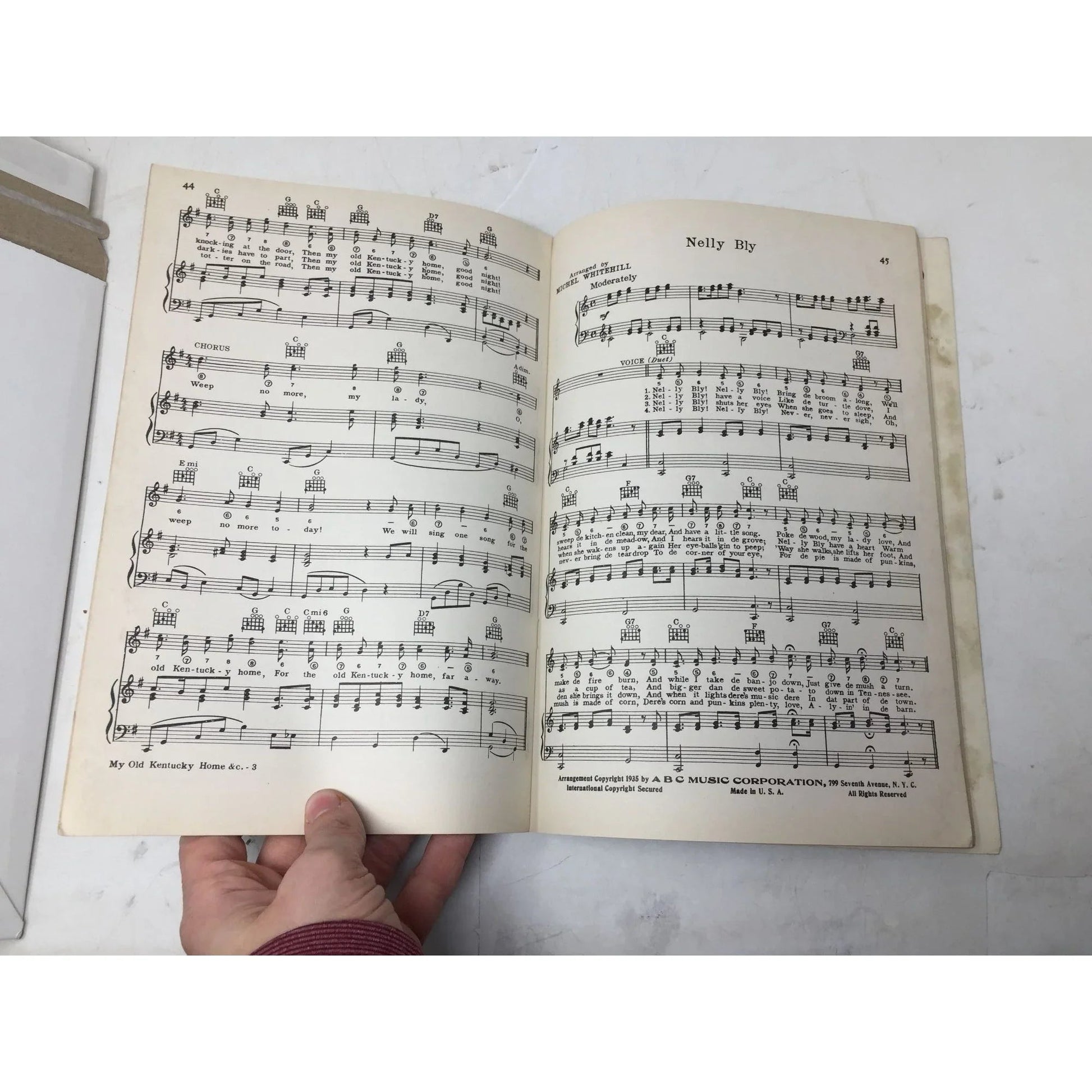 SWANEE RIVER ALBUM OF STEPHEN FOSTERS IMMORTAL SONGS - A+ Stuff - sheet music - A+ Stuff
