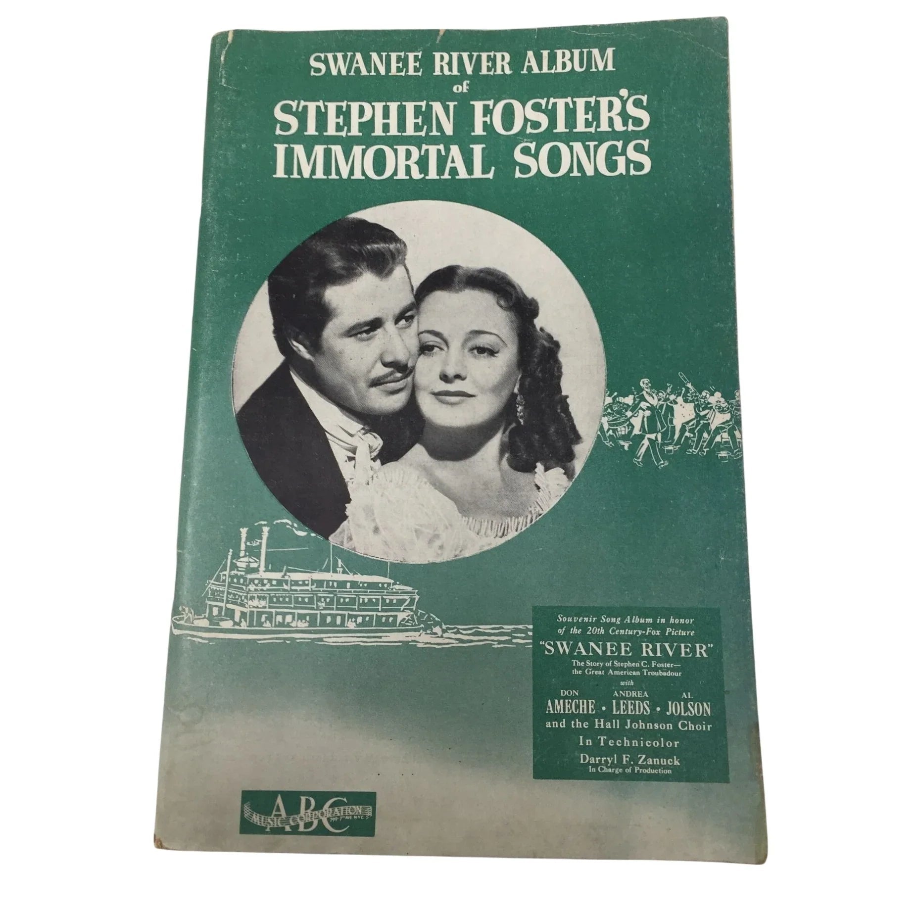 SWANEE RIVER ALBUM OF STEPHEN FOSTERS IMMORTAL SONGS - A+ Stuff - sheet music - A+ Stuff
