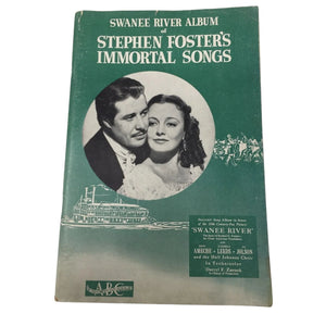 SWANEE RIVER ALBUM OF STEPHEN FOSTERS IMMORTAL SONGS
