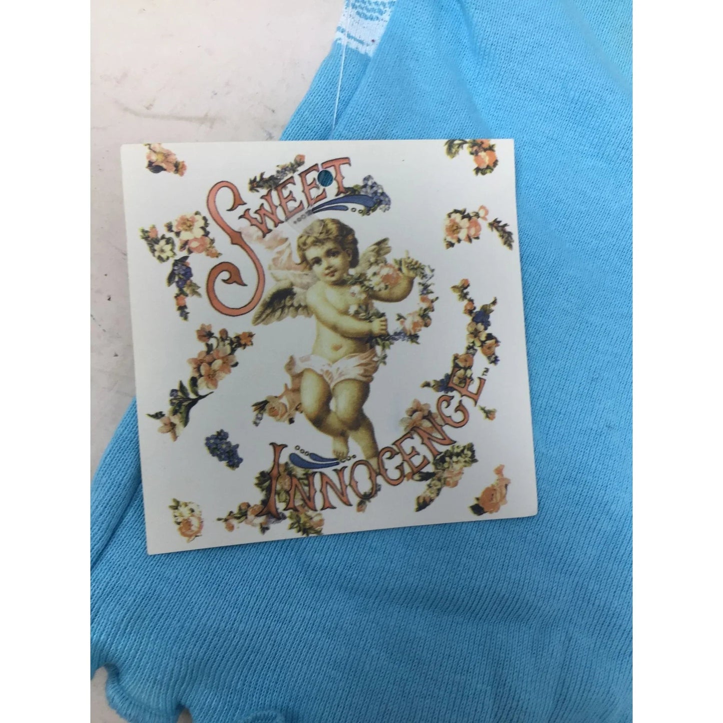 Sweet Innocence Toddler/Baby Girl Blue Short Sleeved Tee Shirt Size 18M - A+ Stuff