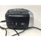 Sylvania Digital Compact Disc Player Portable CD Radio System Metallic Style - SYLVANIA - CD Players & Recorders - A+ Stuff