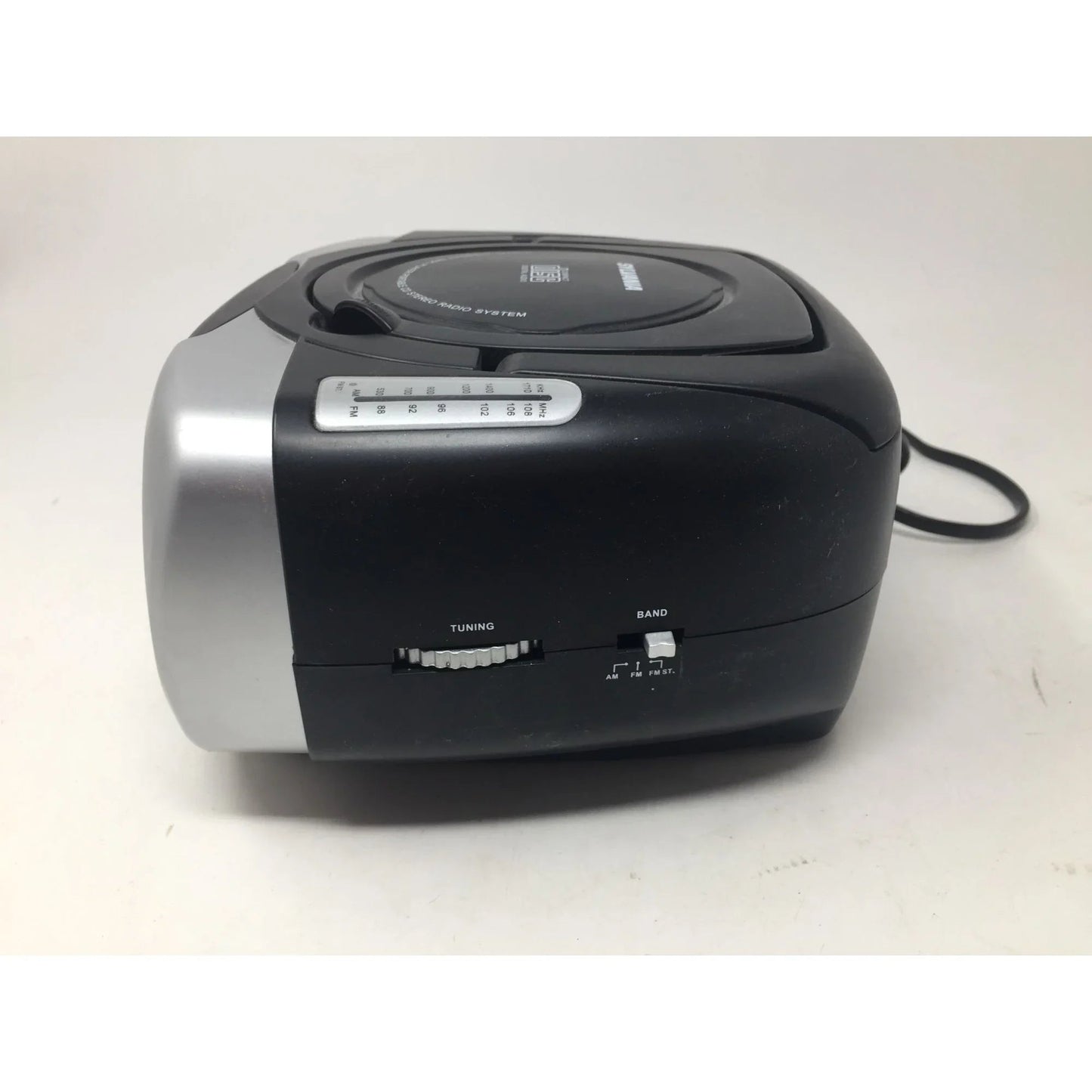 Sylvania Digital Compact Disc Player Portable CD Radio System Metallic Style - SYLVANIA - CD Players & Recorders - A+ Stuff