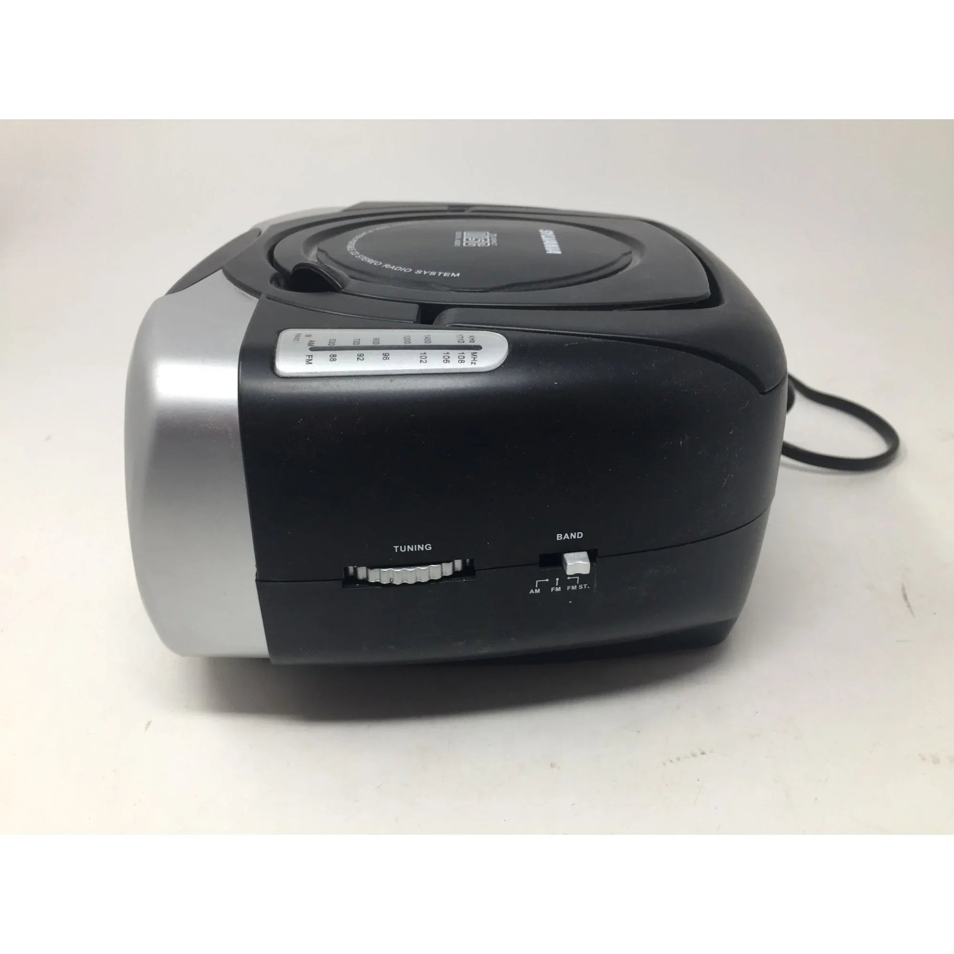 Sylvania Digital Compact Disc Player Portable CD Radio System Metallic Style - SYLVANIA - CD Players & Recorders - A+ Stuff