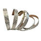 Symbol Etched Silverplated Bangle bracelets Stamped MEXICO (6) - Unbranded - Bracelet - A+ Stuff