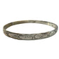 Symbol Etched Silverplated Bangle bracelets Stamped MEXICO (6) - Unbranded - Bracelet - A+ Stuff
