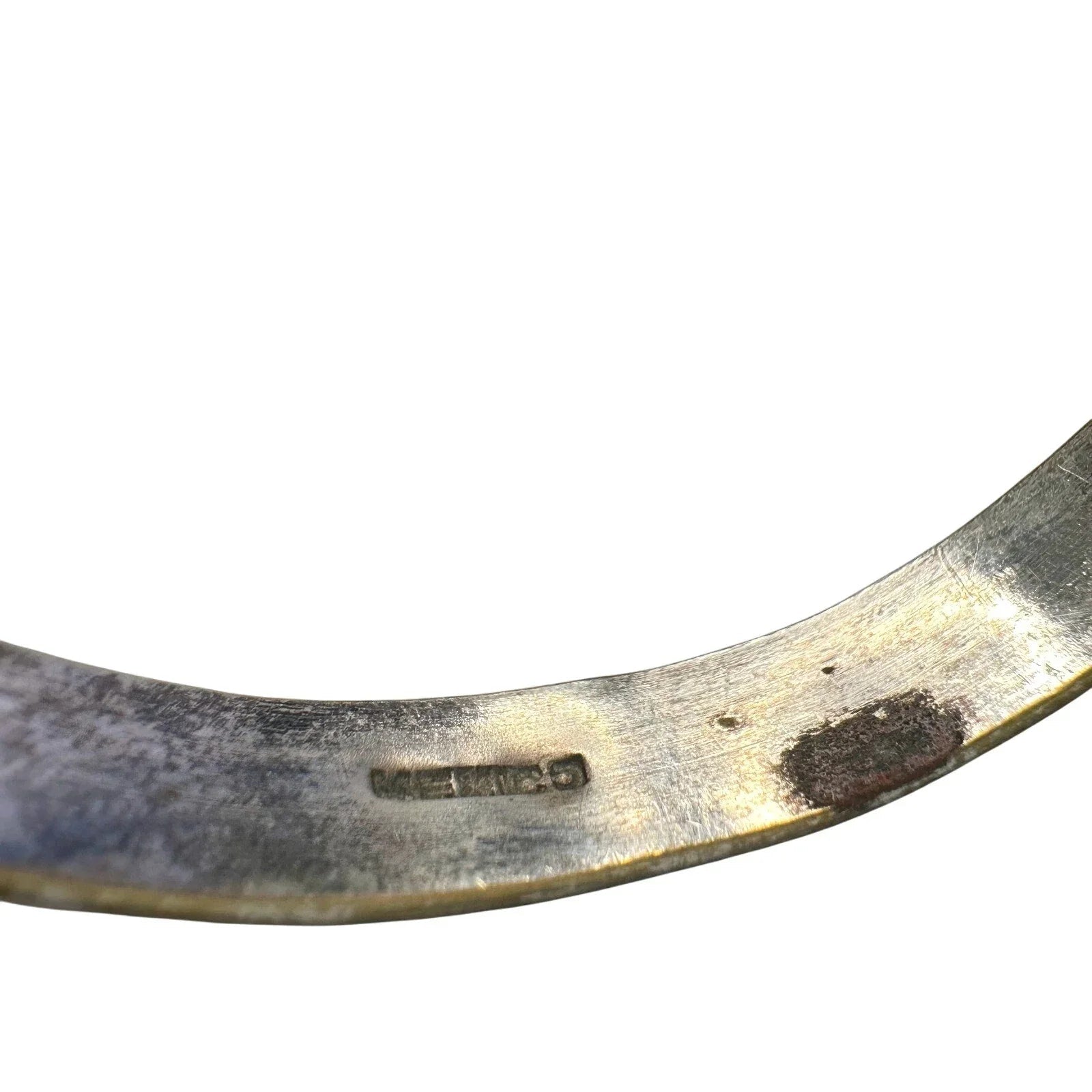 Symbol Etched Silverplated Bangle bracelets Stamped MEXICO (6) - Unbranded - Bracelet - A+ Stuff