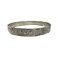 Symbol Etched Silverplated Bangle bracelets Stamped MEXICO (6) - Unbranded - Bracelet - A+ Stuff